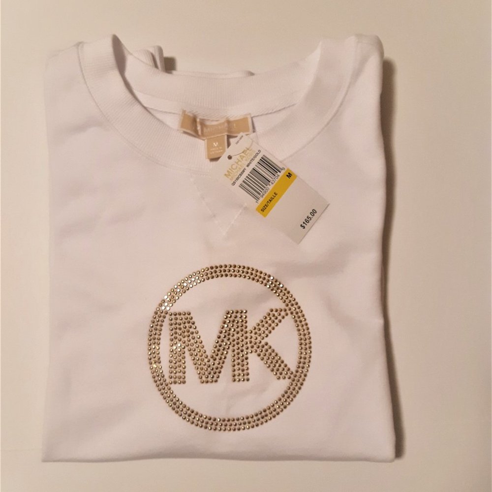 ❌ SOLD ❌Michael Kors | Gold Logo| Sweatshirt - Picture 12 of 16